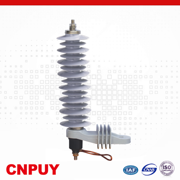 Polymer Anti-Pollution Types Surge Arrester YH10W-24L/30L/33L