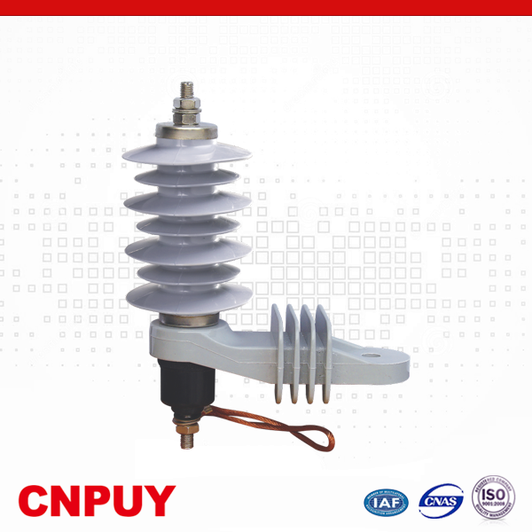 Polymer Anti-Pollution Types Surge Arrester YH5W-27L/30L/33L